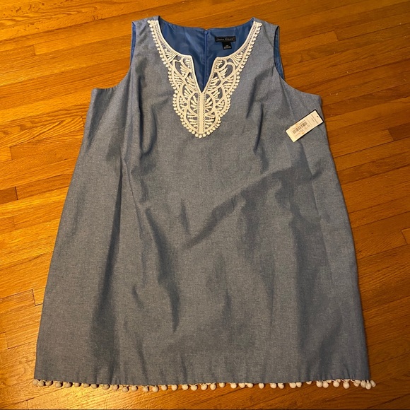 Jessica Howard Dresses & Skirts - NWT Jessica Howard blue and white dress 24W